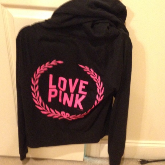 Victorias Secret Pink sweater with hood