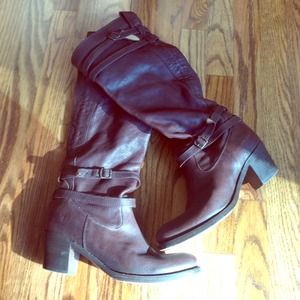 Slightly worn Frye boots. 3 years ago- Nordstrom.