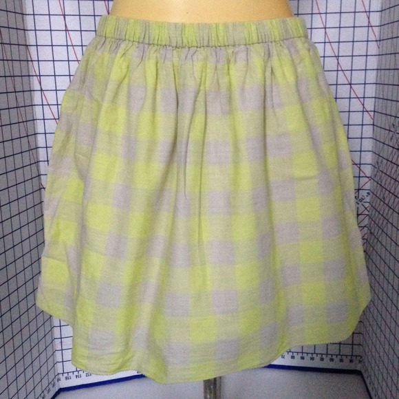 J. Crew Dresses & Skirts - J. Crew: Gingham Skirt