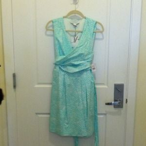 DVF Carol Mini Tie-Waist Dress