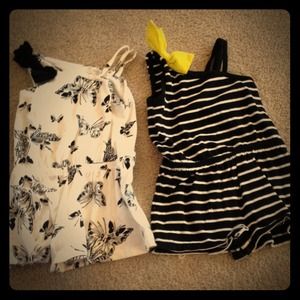 2 Adorable 12-18 Month Rompers