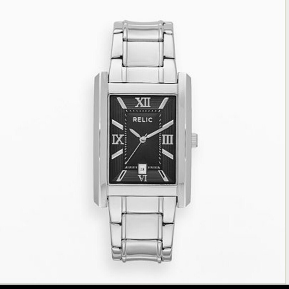 Relic Rectangular faced watch for men - Picture 4 of 4