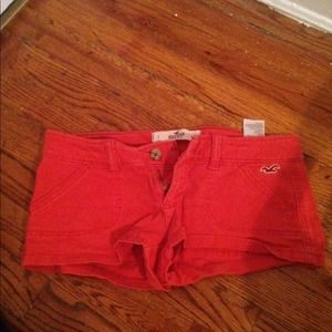 Salmon Colored Holister Shorts