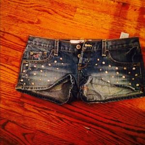 Hollister Stud Shorts