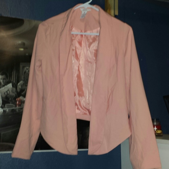 Pink blazer
