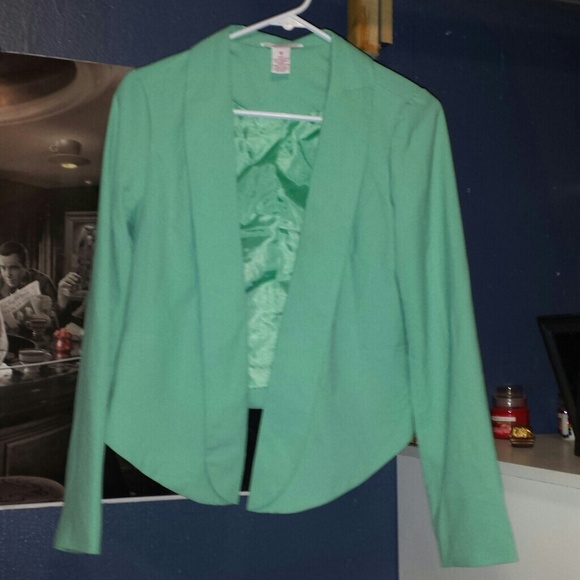 Mint blazer