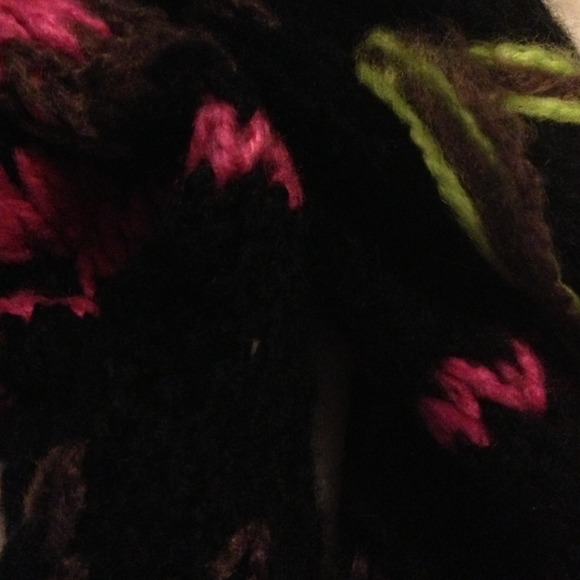 Neon Knit Infinity Scarf NWT - Picture 2 of 2