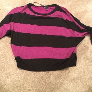 Pink sparkle sweater