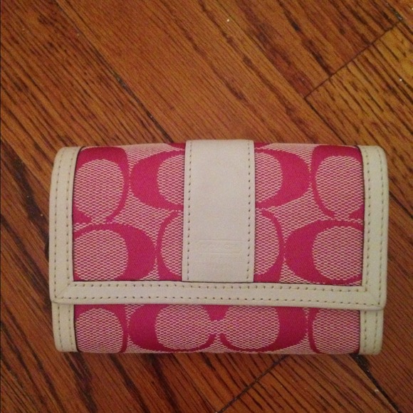 Authentic coach wallet
