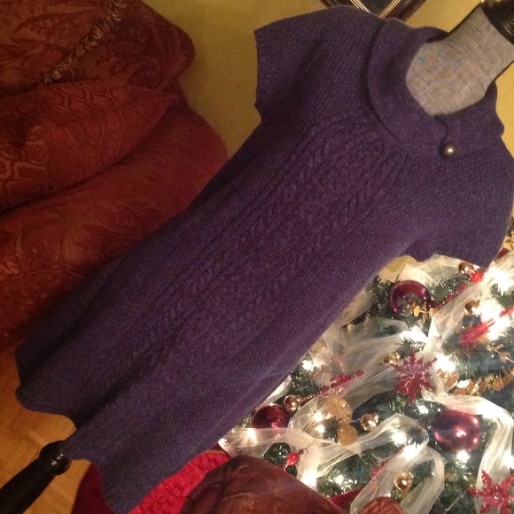 NWT KNIT STEEL GRAY DRESS - Picture 1 of 4