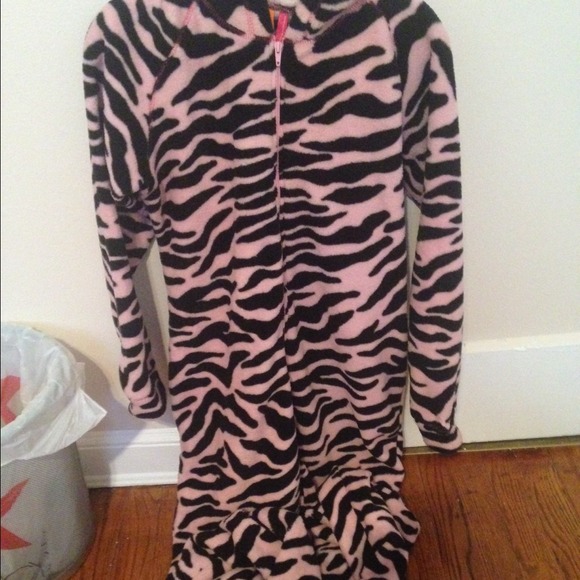 Zebra print onesies
