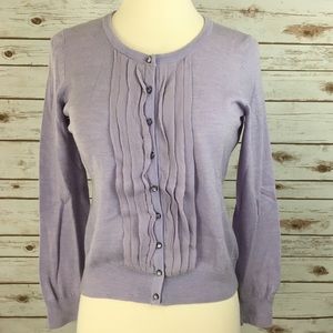 • Talbots Lavender Cardigan •