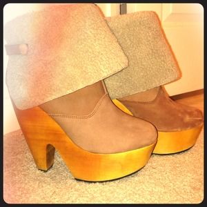 🚫BUNDLED🚫 Messaca Julietta Platform Booties