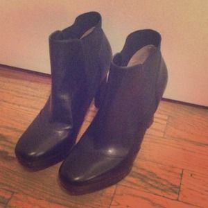 Via spiga classic black booties! Never worn