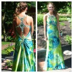 Tony Bowls prom dress.