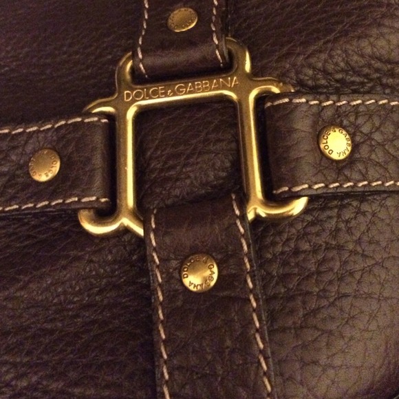 Dolce and gabbana tall brown leather boots - Picture 2 of 4