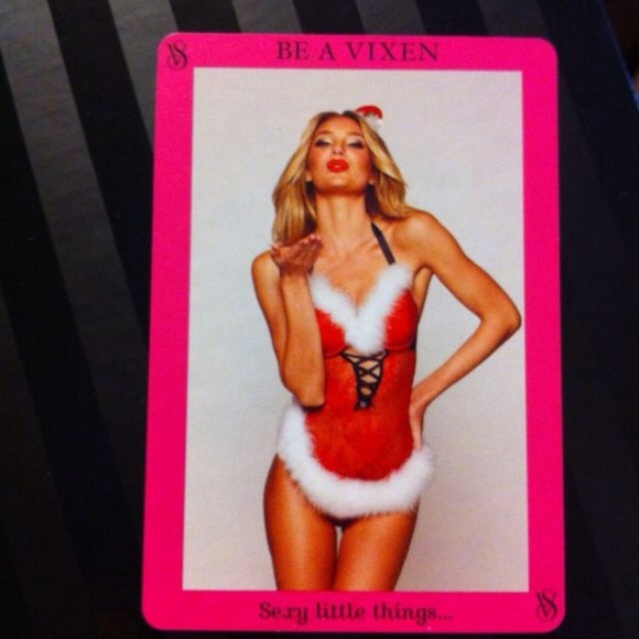 Victoria's Secret Santa Lingerie ++