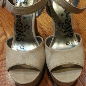 Brash - open toe heels