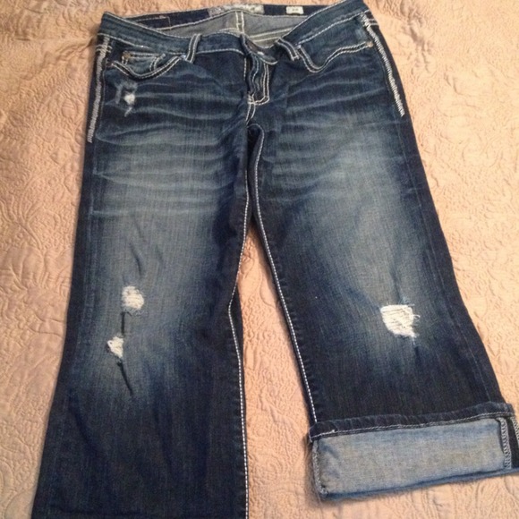 BKE Stella cropped jeans 29