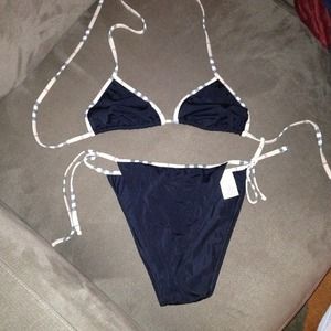 100 authentic Burberry bikini