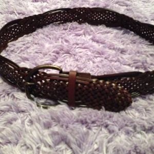 Brown Leather Belt