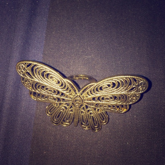 Beautiful butterfly ring