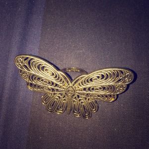 Beautiful butterfly ring