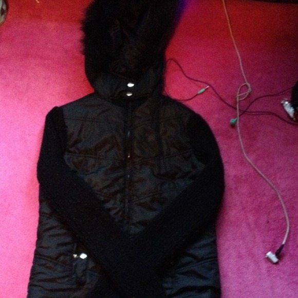 Black coat