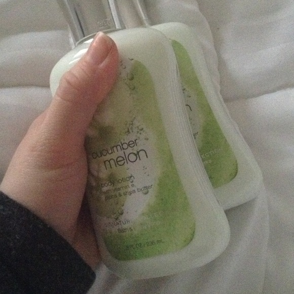 RESERVED BUNDLE 2 Cucumber Melon Bath and Lotions
