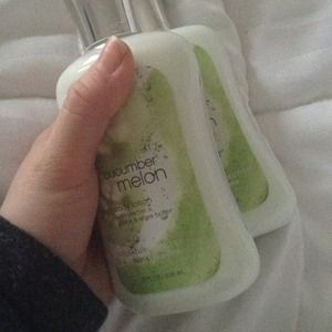 RESERVED BUNDLE 2 Cucumber Melon Bath and Lotions