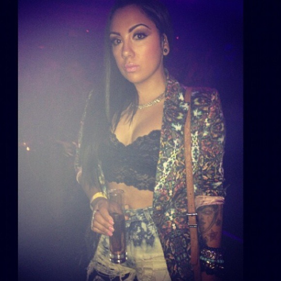 Floral blazer