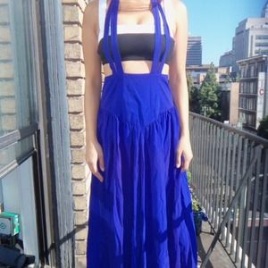 Suspended Full Maxi Skirt Dress