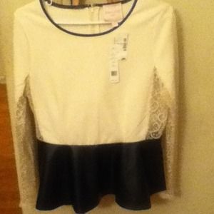 Brand new peplum top! 😄