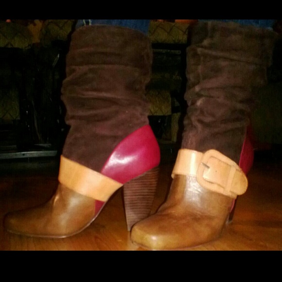 Three colors boots