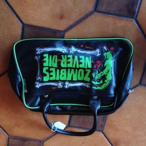 zombies never die handbag