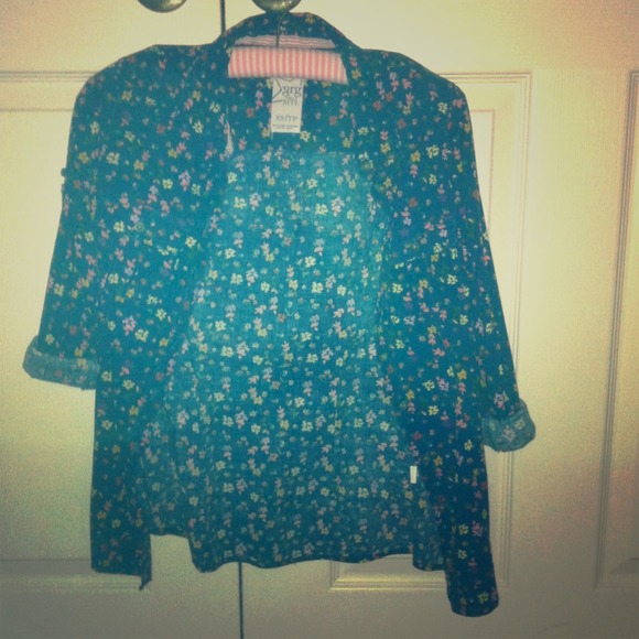 Garage long-sleeve button down