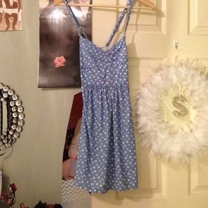 Hollister light blue dress