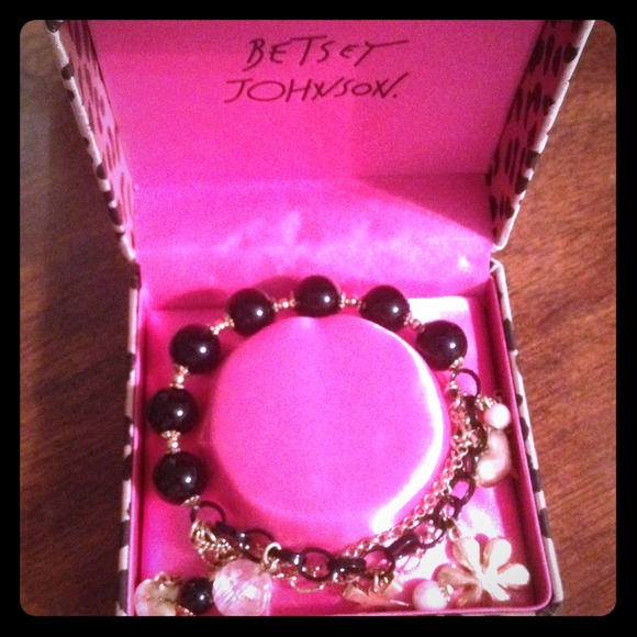 Betsy Johnson charm bracelet!