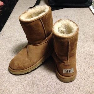 Short Chestnut Ugg Boots 🎉REDUCED🎉