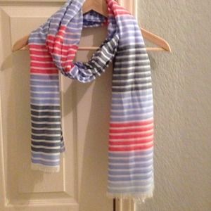 Striped never worn scarf