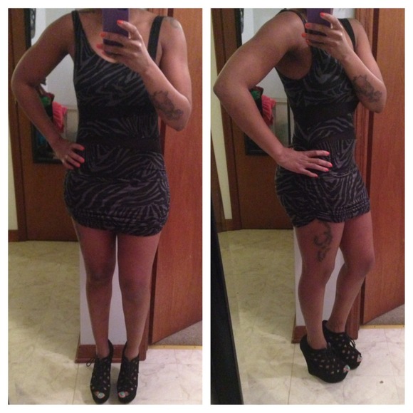 Animal print party dress - Picture 1 of 2