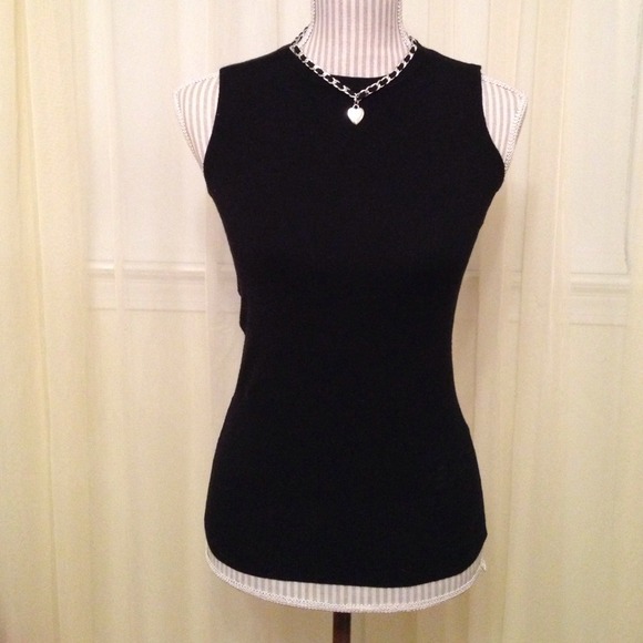 Zara Black Sweater Vest