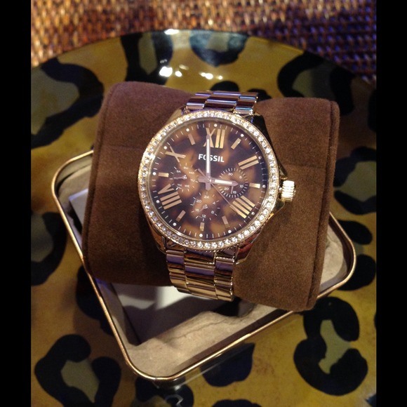 Fossil large face watch