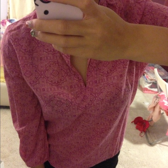 SOLD!!! Lucky brand pink top