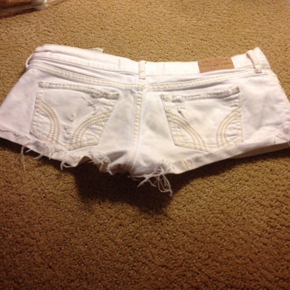 ❌SOLD❌white hollister shorts