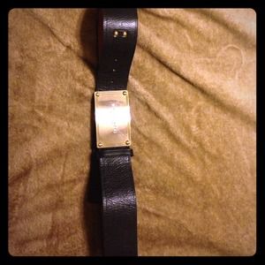 SOLD Genuine leather black Michael Kors belt