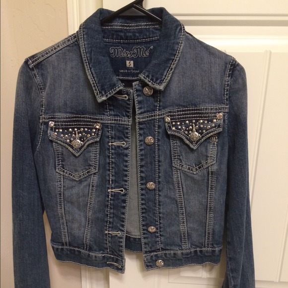 Fabulous, Brand NWOT Miss Me Jean Jacket!