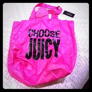 💓Juicy couture pink fold up tote💓