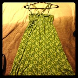 SOLD Green Free People dress - small