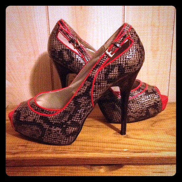 High heel beautiful shoes